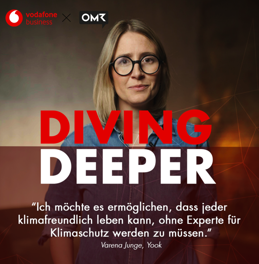 Vodafone Diving Deeper – Visionen eine Bühne geben
